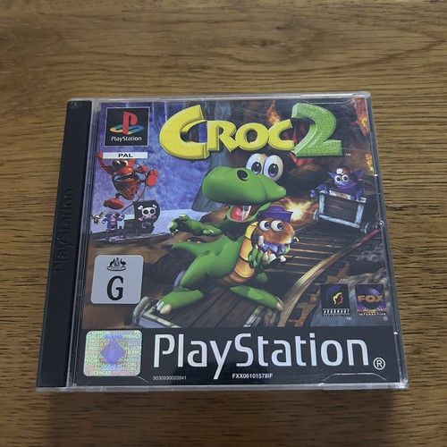 Croc 2 (1999) PlayStation box