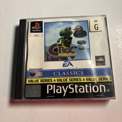 Croc: Legend of the Gobbos (1997) PlayStation box