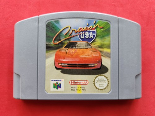 Cruis'n USA (1996) Nintendo 64 box