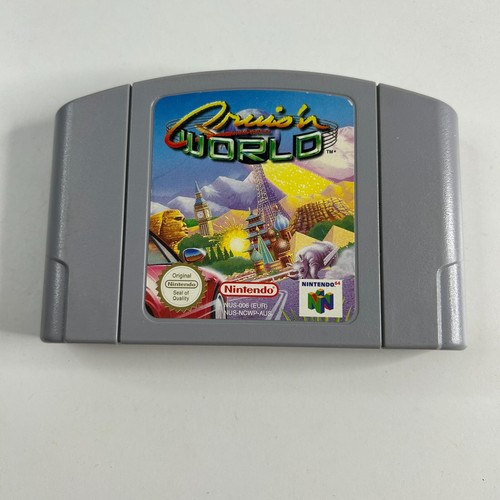 Cruis'n World (1998) Nintendo 64 box