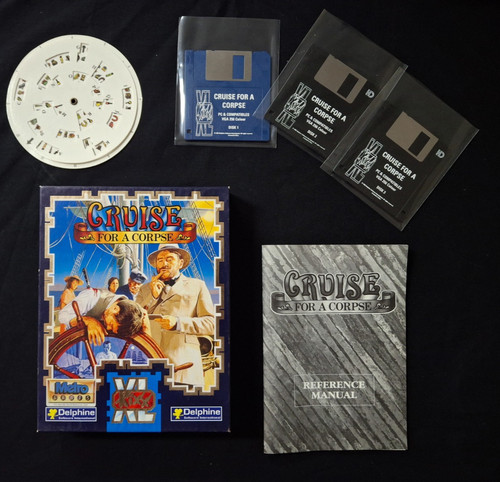 Cruise for a Corpse (1991) DOS box