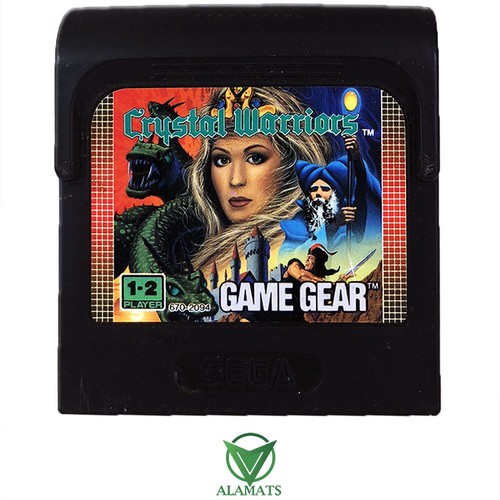 Crystal Warriors (1991) Game Gear box