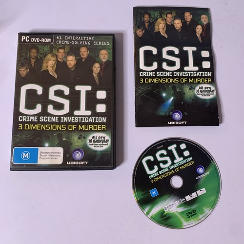 CSI: 3 Dimensions of Murder (2006) Windows box