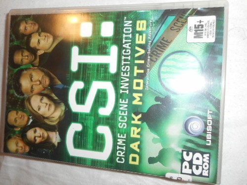 CSI: Dark Motives (2004) Windows box