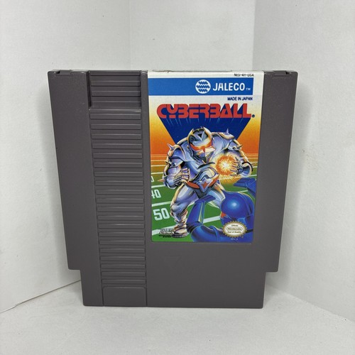 Cyberball (1988) NES box
