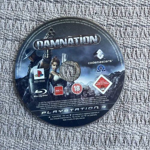 Damnation (2009) PlayStation 3 box