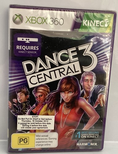 Dance Central 3 (2012) Xbox 360 box