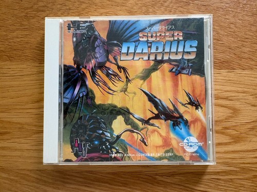 Darius (1987) TurboGrafx-16 / PC Engine box