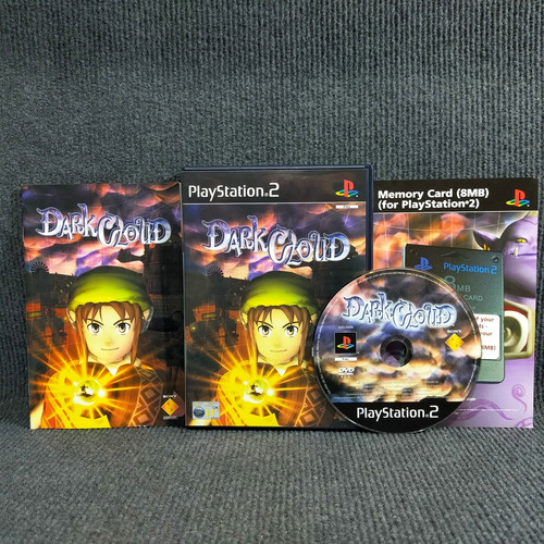 Dark Cloud (2000) PlayStation 2 box