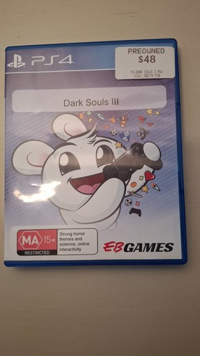 Dark Souls III (2016) PlayStation 4 box