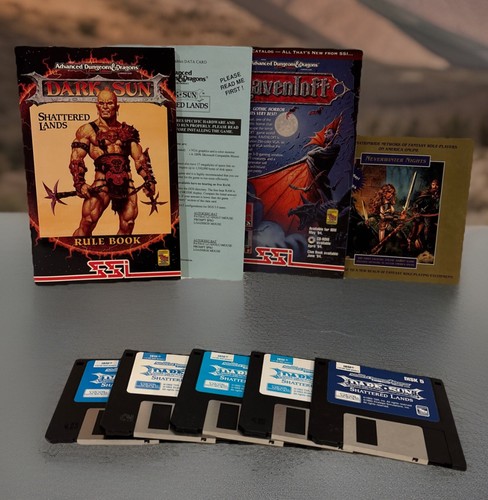 Dark Sun: Shattered Lands (1993) Windows box
