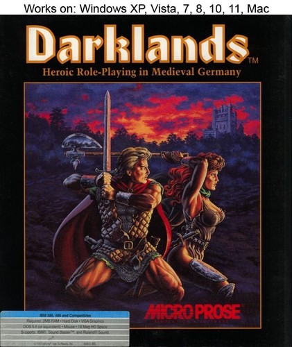 Darklands (1992) Mac box