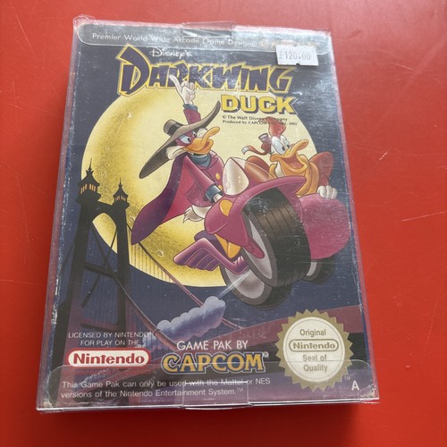 Darkwing Duck (1992) NES box