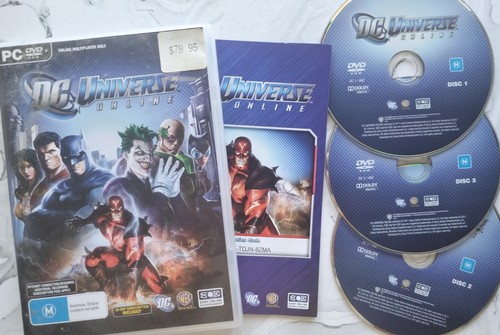 DC Universe Online (2011) Windows box
