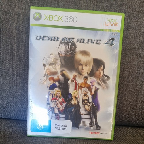 Dead or Alive 4 (2005) Xbox 360 box