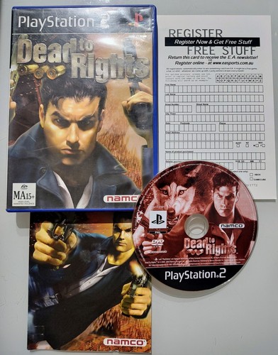 Dead to Rights (2002) GameCube box