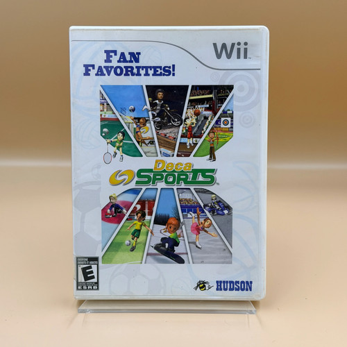 Deca Sports (2008) Wii box