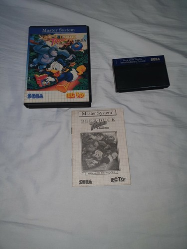 Deep Duck Trouble Starring Donald Duck (1993) Master System box