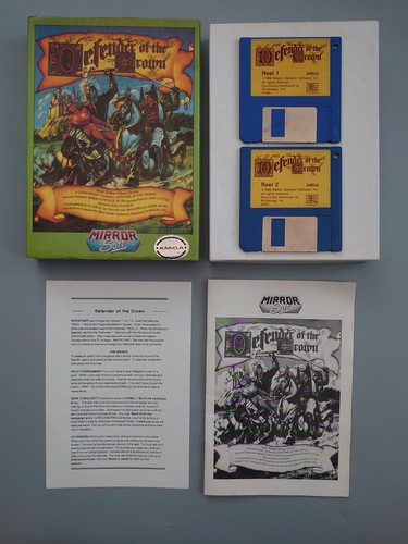 Defender of the Crown (1986) Amiga CD32 box