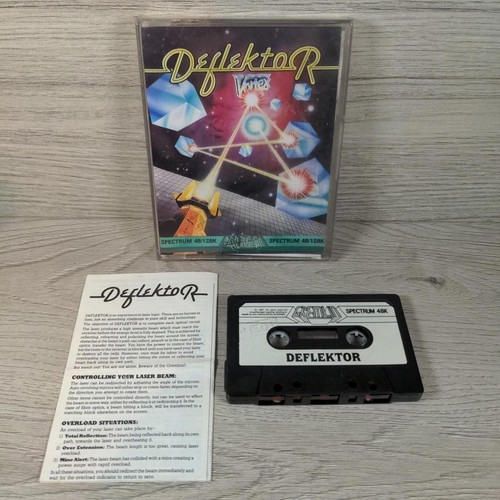 Deflektor (1987) ZX Spectrum box