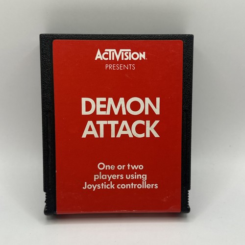 Demon Attack (1982) Atari 8-bit box