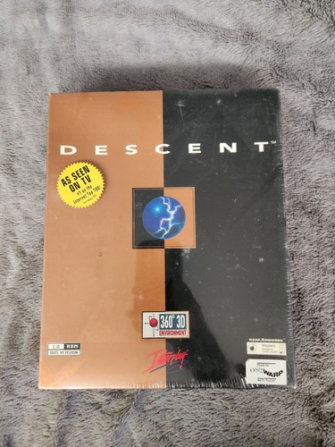 Descent (1995) PlayStation box