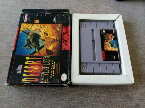 Desert Strike (1992) Game Gear box