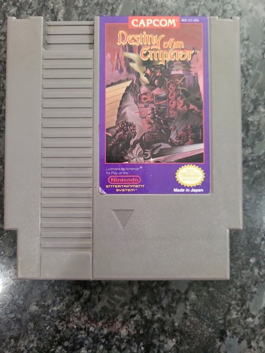 Destiny of an Emperor (1989) NES box