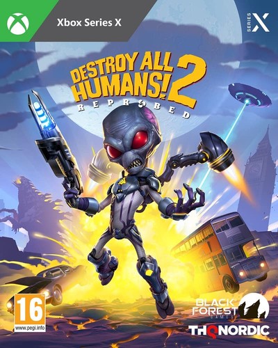 Destroy All Humans! 2 – Reprobed (2022) Xbox Series X|S box