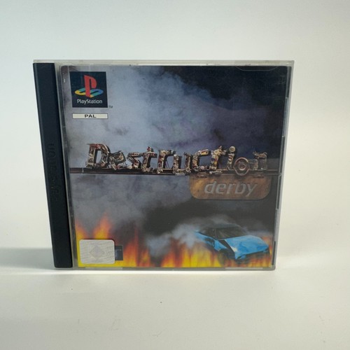 Destruction Derby (1995) Sega Saturn box