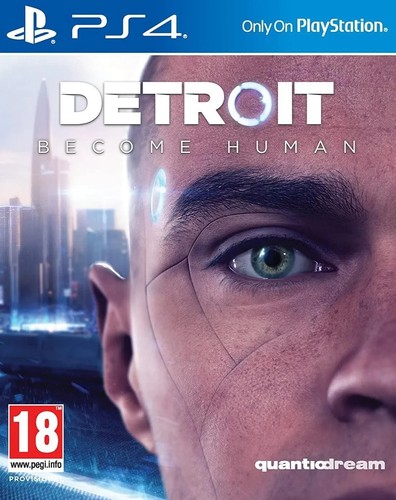 Detroit: Become Human (2018) PlayStation 4 box