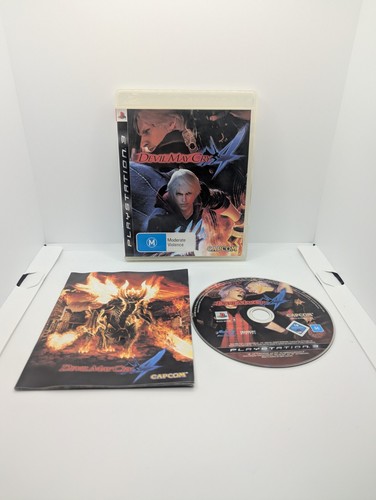Devil May Cry 4 (2008) PlayStation 3 box