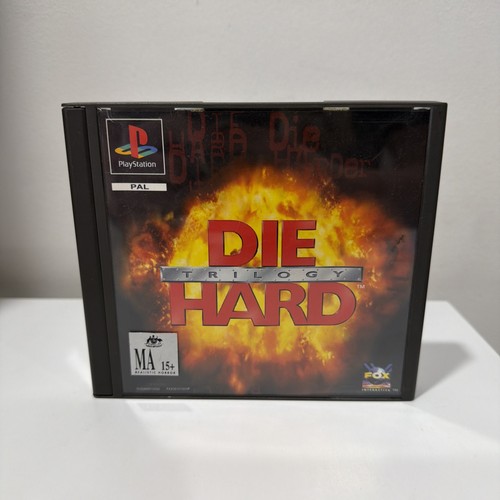 Die Hard Trilogy (1996) PlayStation box