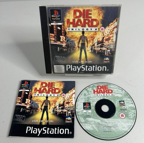 Die Hard Trilogy 2: Viva Las Vegas (2000) PlayStation box
