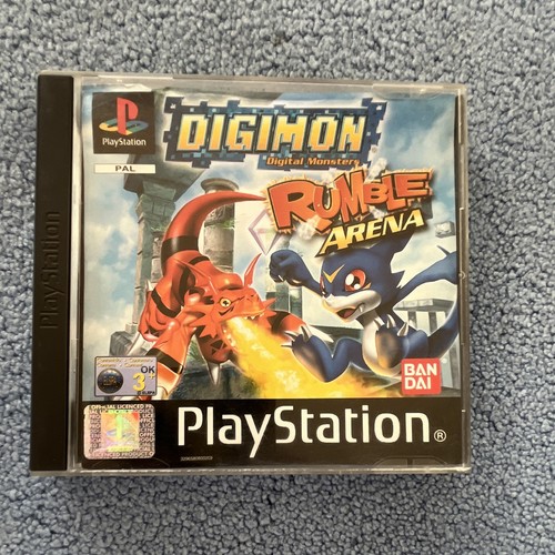 Digimon Rumble Arena (2001) PlayStation box