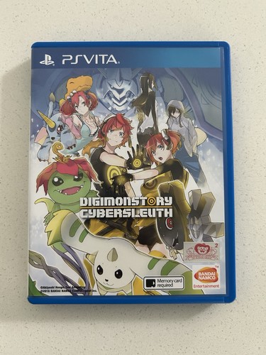Digimon Story: Cyber Sleuth (2015) PlayStation Vita box