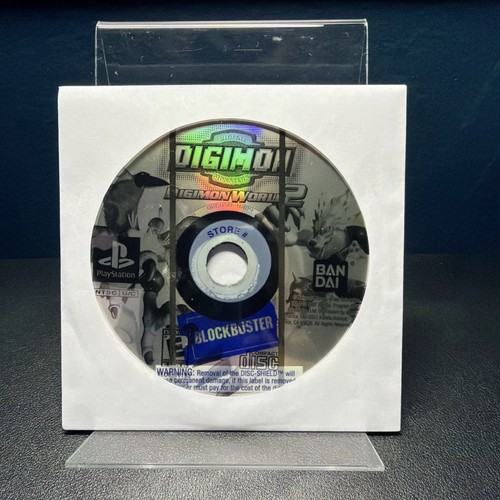 Digimon World 2 (2000) PlayStation box