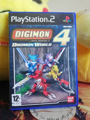 Digimon World 4 (2005) GameCube box