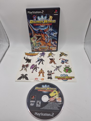Digimon World Data Squad (2006) PlayStation 2 box
