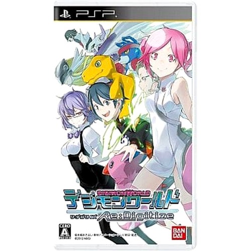Digimon World Re:Digitize (2012) PlayStation Portable box