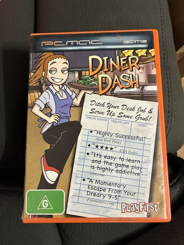 Diner Dash (2003) Wii box