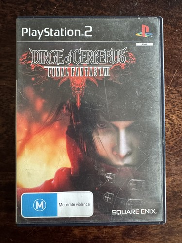 Dirge of Cerberus: Final Fantasy VII (2006) PlayStation 2 box