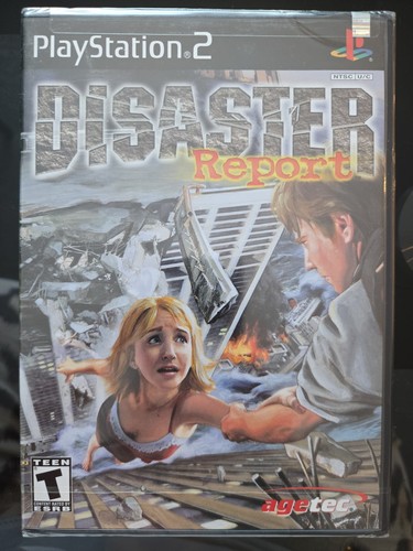 Disaster Report (2002) PlayStation 2 box