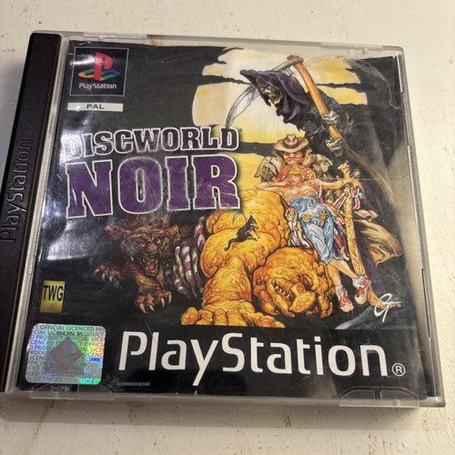 Discworld Noir (1999) PlayStation box