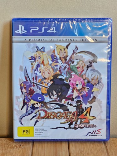 Disgaea 4 (2011) PlayStation Vita box
