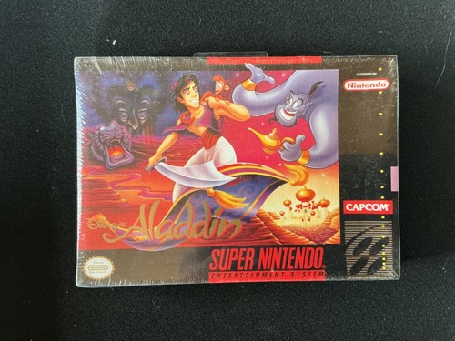 Disney's Aladdin (1993) NES box