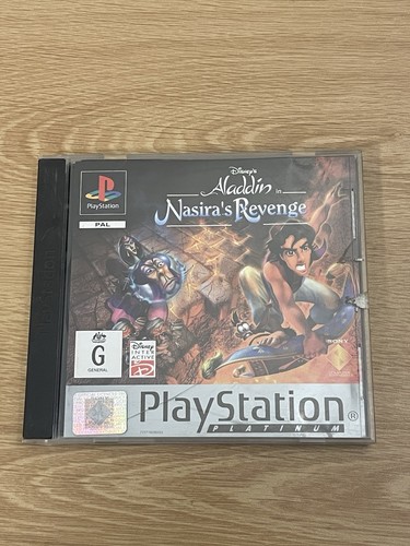 Disney's Aladdin in Nasira's Revenge (2000) PlayStation box