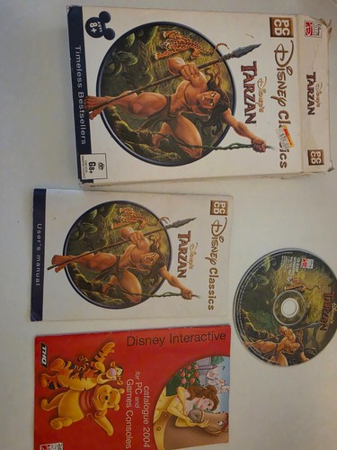 Disney's Tarzan (1999) Game Boy Color box