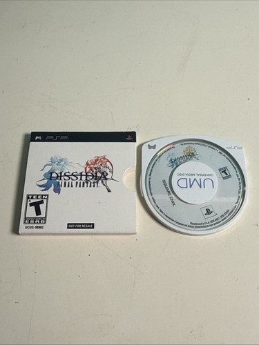Dissidia 012 Final Fantasy (2011) PlayStation Portable box