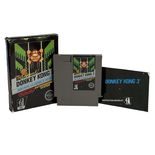 Donkey Kong 3 (1984) Arcade box